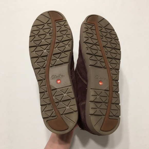 Clarks Un Astin Chukka Boot Aubergine Size 10 - Picture 12 of 12